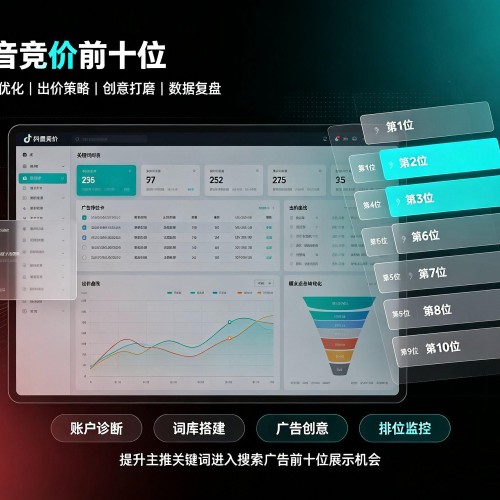 岗巴抖音搜索竞价